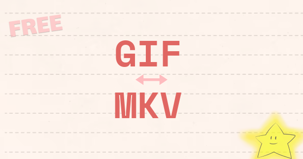 Convertir GIF a MKV en línea. Conversión por lotes, cortar y comprimir ...