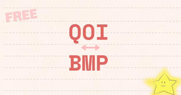 Convert QOI to BMP online. Convert QOI to BMP and resize with width ...